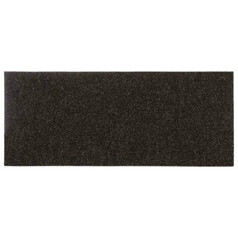 Trapmatten Zelfklevend 15 stuks 60x25 cm Donkerbruin Rechthoekig 5