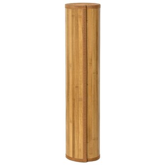Vloerkleed rechthoekig 80x100 cm bamboe naturel 3