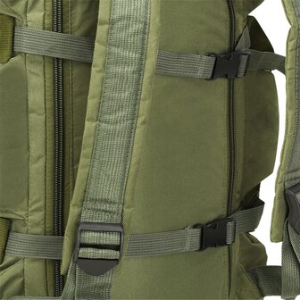 Plunjezak 3-in-1 legerstijl 45 L olijfgroen 5