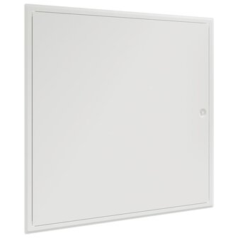 Toegangs paneel Wit 63 x 33 x 3 cm Staal 4