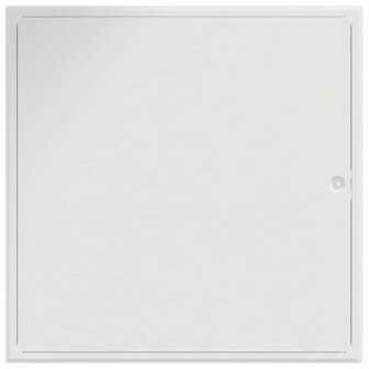 Toegangs paneel Wit 63 x 33 x 3 cm Staal 5