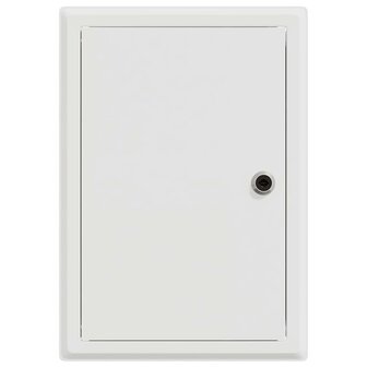Toegangs paneel Wit 33 x 23 x 3 cm Staal 5