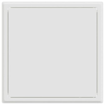 Toegangs paneel Wit 43.5 x 33 x 3 cm Staal 5