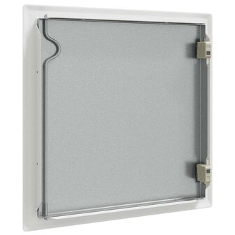 Toegangs paneel Wit 43.5 x 33 x 3 cm Staal 7