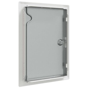 Toegangs paneel Wit 63 x 33 x 3 cm Staal 7