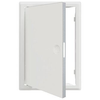 Toegangs paneel Wit 63 x 33 x 3 cm Staal 2