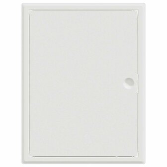 Toegangs paneel Wit 63 x 33 x 3 cm Staal 5