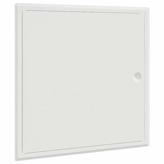 Toegangs paneel Wit 63 x 33 x 3 cm Staal 4