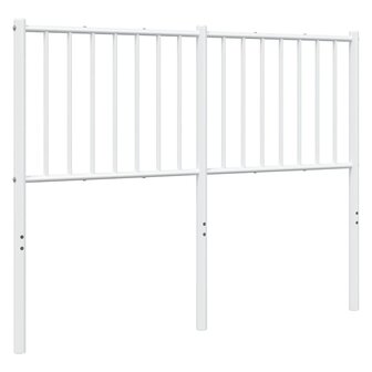 Vervangend hoofdbord metaal wit 120 cm 5