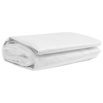 Doorzichtig afdekzeil met ogen 3x4 m polyethyleen 3