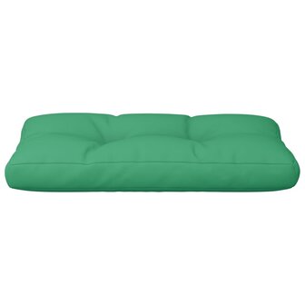 Palletkussen 80x40x12 cm stof groen 5