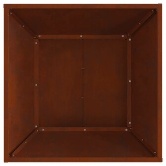 Vuurkorf Bruin 60 x 60 x 35 cm Cortenstaal 7