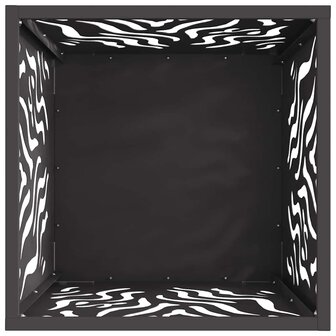 Vuurkorf Zwart 40 x 40 x 40 cm Staal 6