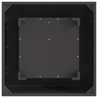 Vuurkorf Zwart 60 x 60 x 30 cm Staal 7
