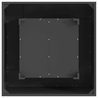 Vuurkorf Zwart 80 x 80 x 40 cm Staal 9