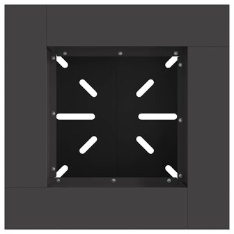 Vuurkorf Zwart 48 x 48 x 40 cm Staal 6