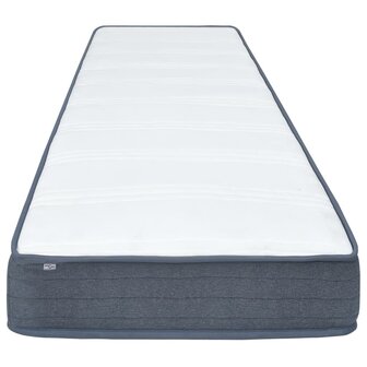 Boxspringmatras 160x80x20 cm medium zacht stof 3
