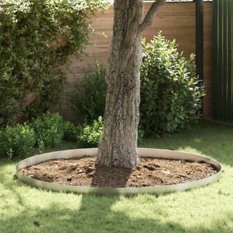 Tuinrand Zilver 450 x 0.05 x 15 cm Roestvrij staal 1