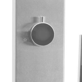 Buitendouche met bak HKC roestvrij staal 8