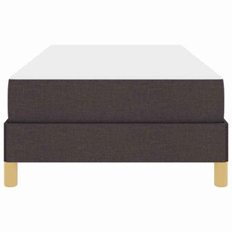 Boxspringbed met matras Donkerbruin 80 x 200 cm Stof 7