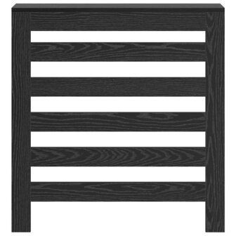 Radiatorafdekking Zwart Eiken 78 x 20 x 82 cm Bewerkt hout 4