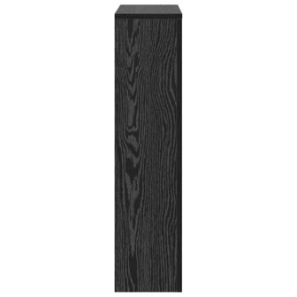 Radiatorafdekking Zwart Eiken 78 x 20 x 82 cm Bewerkt hout 5