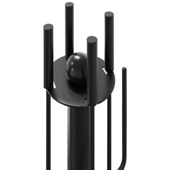 5-delige openhaardgereedschapset 18x56 cm staal 7