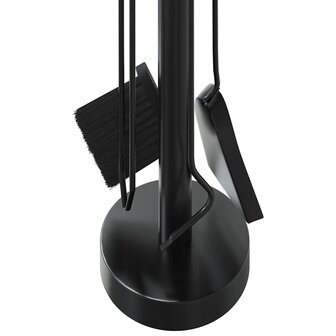 5-delige openhaardgereedschapset 18x56 cm staal 8