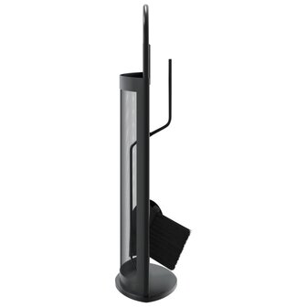 5-delige openhaardgereedschapset 23x15x66 cm staal 5