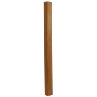 Vloerkleed rechthoekig 80x200 cm bamboe bruin 3