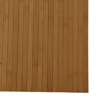 Vloerkleed rechthoekig 80x200 cm bamboe bruin 6