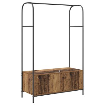 Kledingrek Bruin Eiken 100 x 44 x 160 cm Bewerkt hout 7