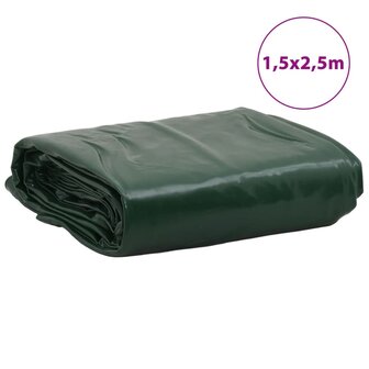 Dekzeil 650 g/m&sup2; 1,5x2,5 m groen 8