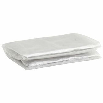 Doorzichtig zeildoek met zeilringen 1x3 m PVC 7