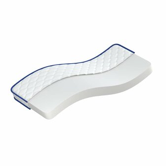 Traagschuimmatras 80x200x17 cm Zacht wit 2