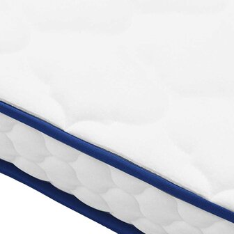 Traagschuimmatras 80x200x17 cm Zacht wit 6