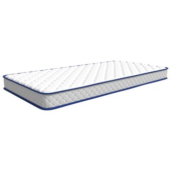 Traagschuimmatras 90x190x17 cm Zacht wit 3