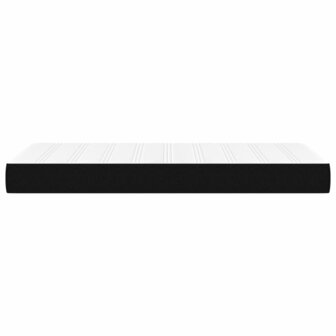 Pocketveringmatras medium 80x200x20 cm stof zwart 4