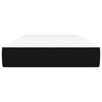 Pocketveringmatras medium 90x200x20 cm stof zwart 3