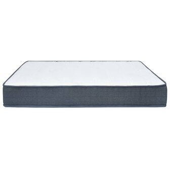 Boxspringmatras 190x140x20 cm medium zacht stof 4