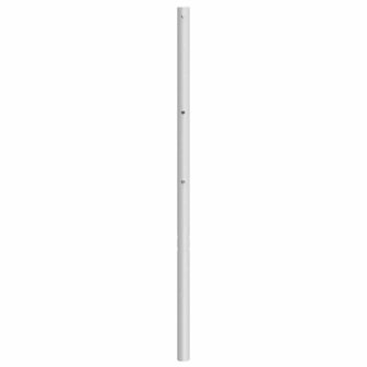 Vervangend hoofdbord 193 cm metaal wit 5