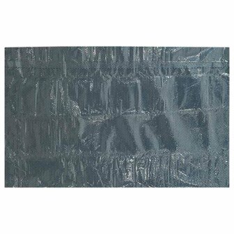 Zwembadfolie solar drijvend 600x400 cm PE zwart en blauw 4