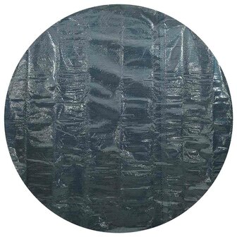 Zwembadfolie solar drijvend 210 cm PE zwart en blauw 4