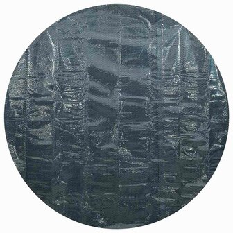 Zwembadfolie solar drijvend 250 cm PE zwart en blauw 4