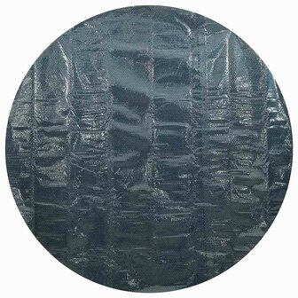 Zwembadfolie solar drijvend 356 cm PE zwart en blauw 4