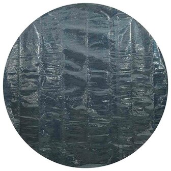 Zwembadfolie solar drijvend 455 cm PE zwart en blauw 4