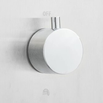 Buitendouche met bak HKC roestvrij staal 7