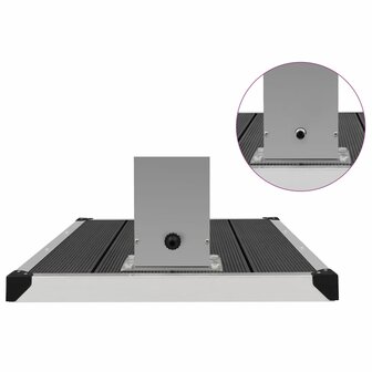 Buitendouche met bak HKC roestvrij staal 9