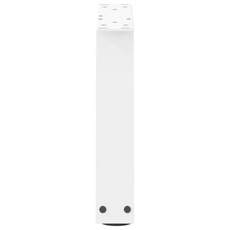 Salontafelpoten 2 st V-vormig 30x(30-31,3) cm staal wit 6