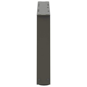 Salontafelpoten 2 st V-vormig 60x(30-31,3) cm staal antraciet 6